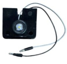 187860 LICENSE PLATE LIGHT WITH HOUSING