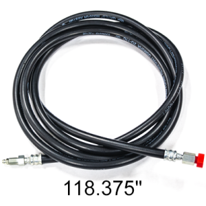 142446 HOSE ASSY,GREASE 1/4X118